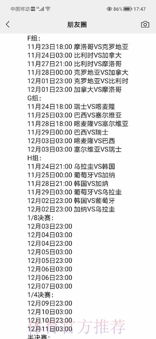 深度剖析世界杯赛程全数据