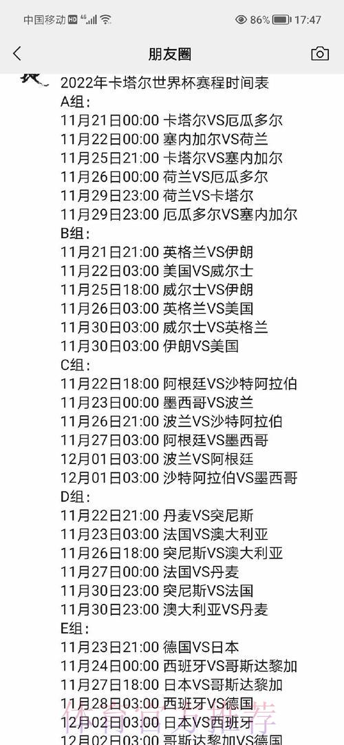深度剖析世界杯赛程全数据